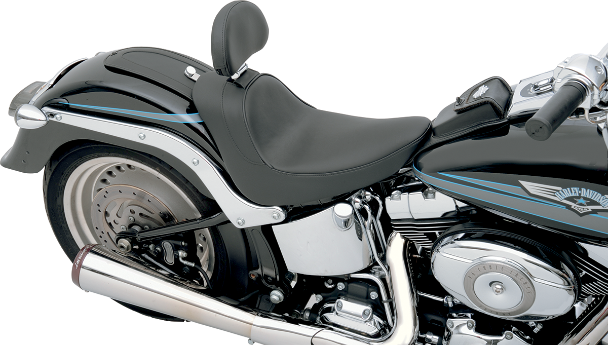 Asiento individual DRAG SPECIALTIES - Liso - Respaldo del conductor 0802-0626 