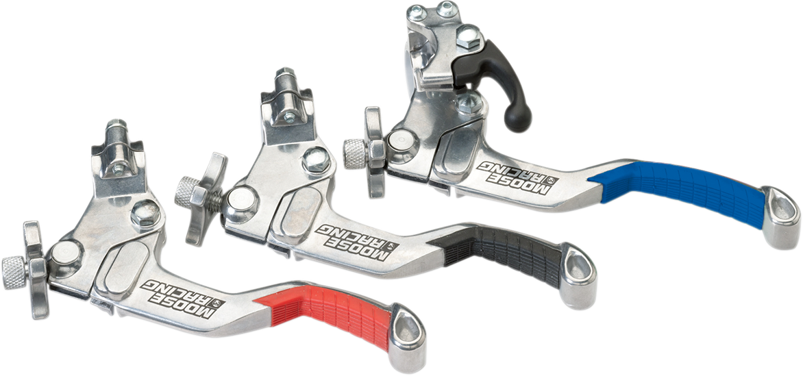 MOOSE RACING Lever Assembly - EZ3 - Standard - Hot Start - Blue
