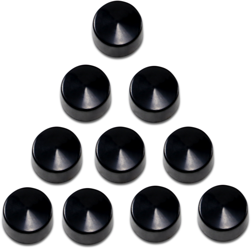 DRAG SPECIALTIES Perno de cubierta de 3/8" con casquillo Allen negro 352085