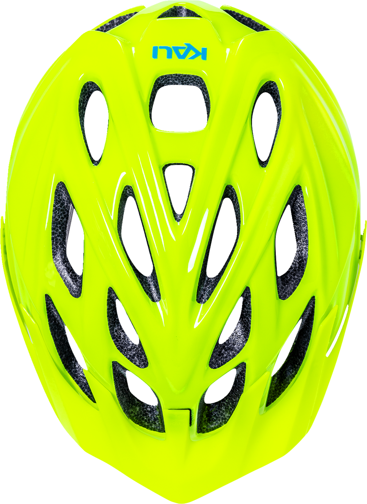 Casco de bicicleta KALI Youth Chakra - Amarillo neón brillante 0220922122 