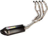 Escape Suzuki Hayabusa 2008-2020, sistema completo de escape Akrapovic Race, acero inoxidable y fibra de carbono S-S13R2-RC