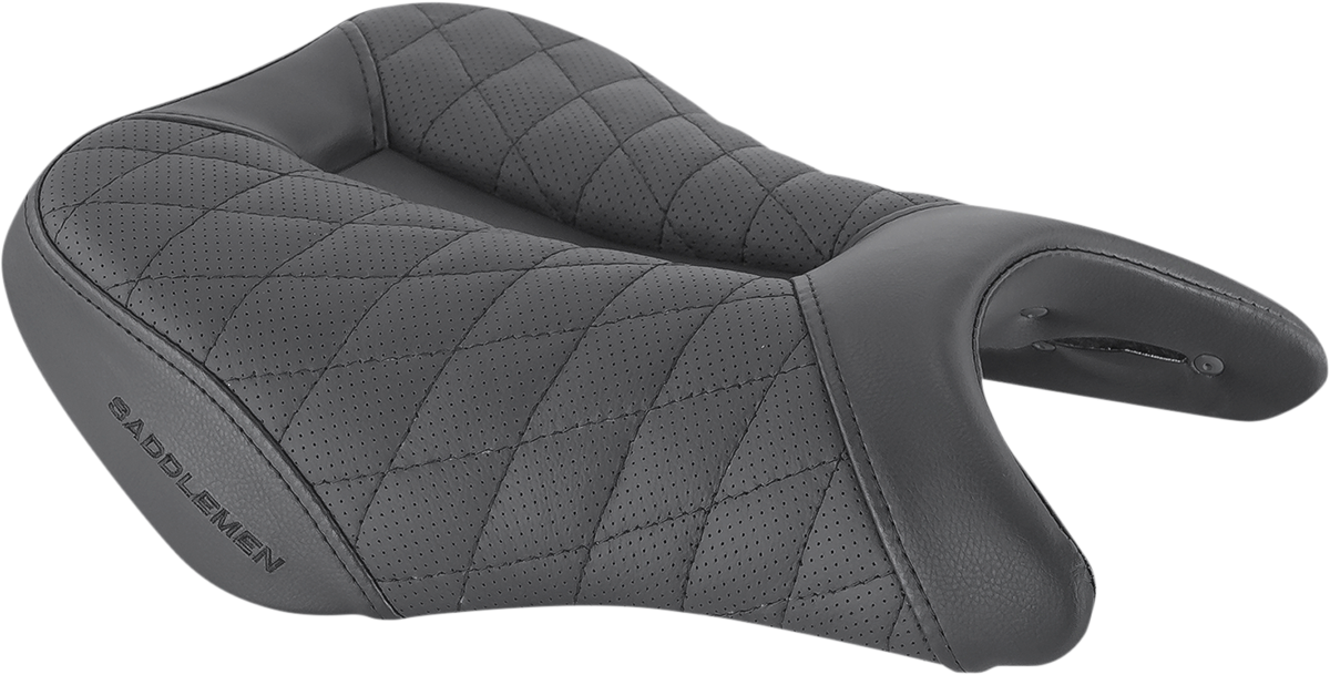 Saddlemen Track Seat, Suzuki GSXS 750 2017-2023 Black Lattice