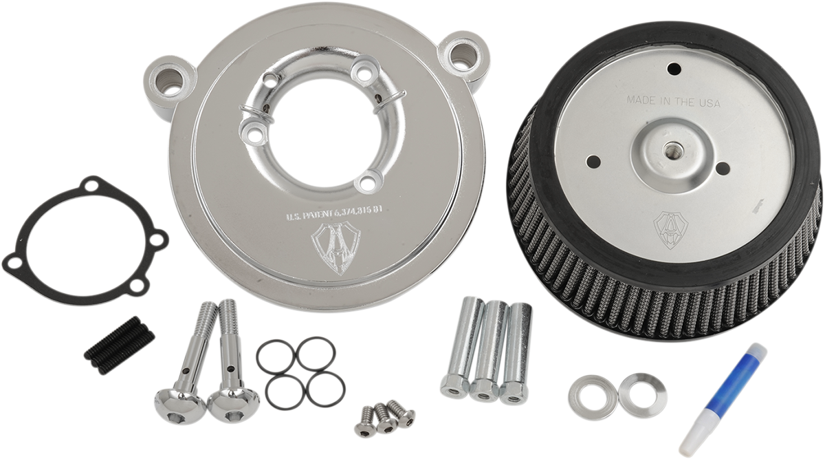 Filtro de aire sintético ARLEN NESS Stage-1 - Cromado - Twin Cam 50-515 