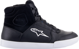 Zapatos ALPINESTARS Chrome - Impermeables - Negro/Blanco - Talla 8.5 (EE. UU.) 2543123-157-8.5