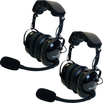 Kit de intercomunicador/auriculares NAVATLAS - 2 asientos - Negro NIO231PK 