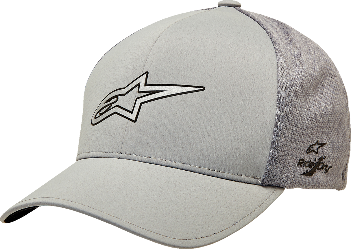 Gorra Delta de malla Ageless de ALPINESTARS - Gris - Pequeña/Mediana 12128110011SM