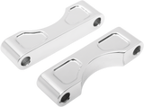 Bloques de montaje para guardabarros delantero KLOCK WERKS Hugger - Para ruedas de 16", 17" y 18" - Satinado KWFS-01-0103