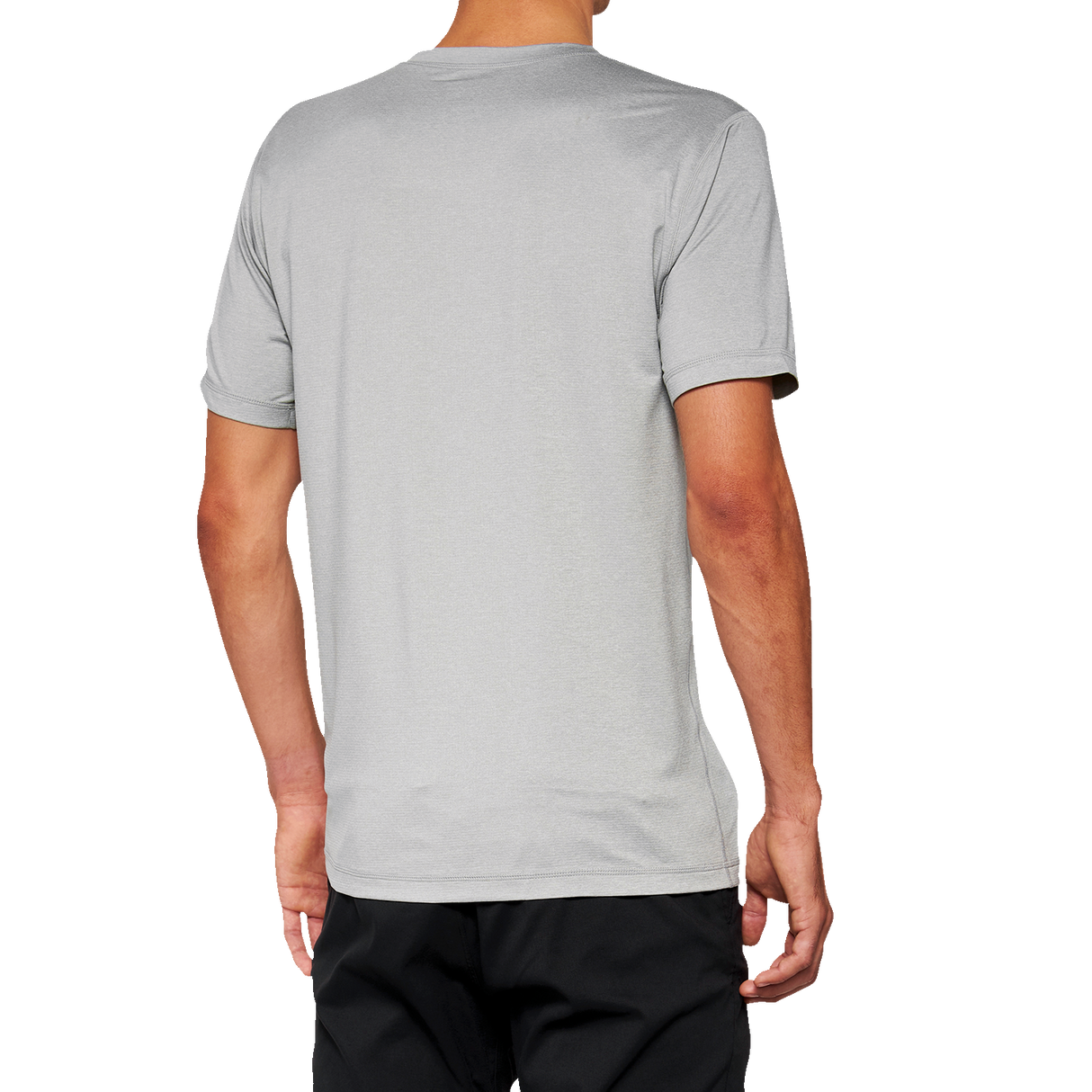 Camiseta deportiva 100% Mission - Gris - Talla mediana 20014-00006