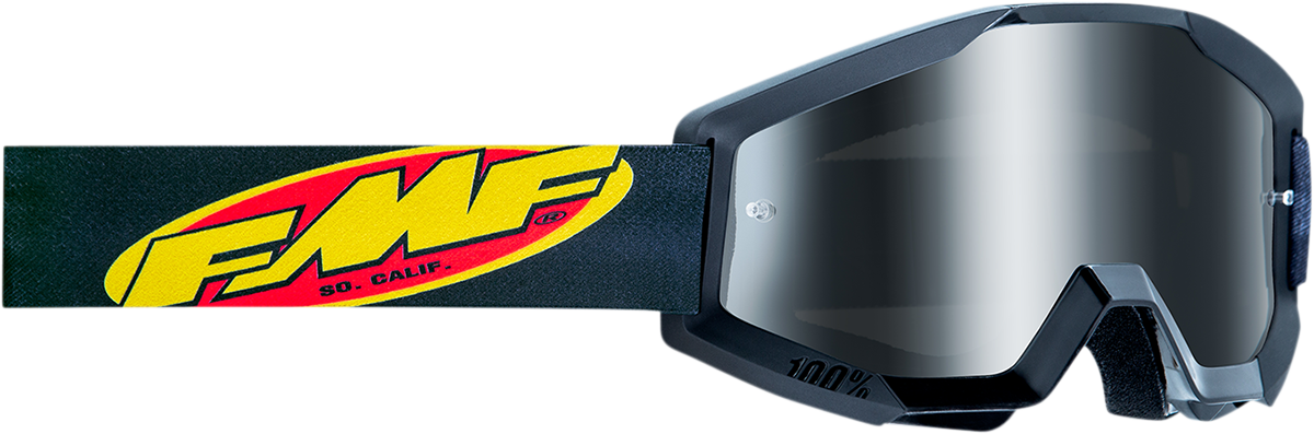 Gafas FMF PowerCore - Core - Negro - Espejo plateado F-50051-00003 2601-3010 