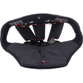 agv helmet strap Pista GP RR Liner - Black/Red