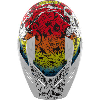 Casco ICON Elsinore™ - Doodle 3 - Blanco - 2XL 0104-3442