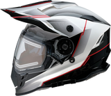 Casco de motocicleta Z1R Range - Bladestorm - Negro/Rojo/Blanco - Talla L 0101-14056 