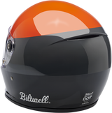 Casco BILTWELL Lane Splitter - Naranja brillante/Gris/Negro - Mediano 1004-550-103 