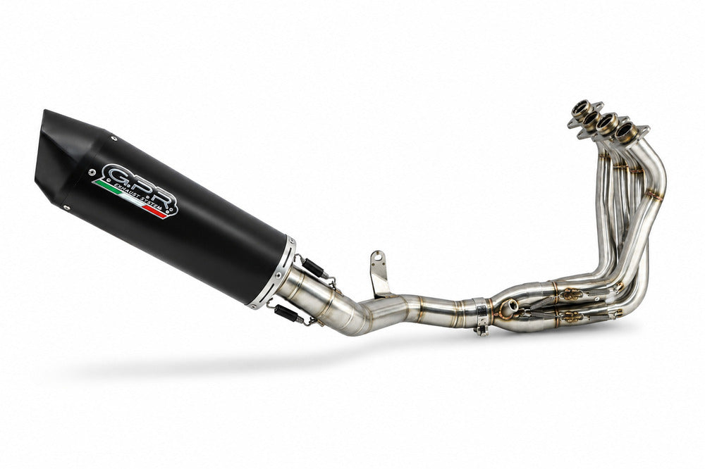Suzuki GSXS 950 2021-2025 Exhaust GPR Full System Furore Nero