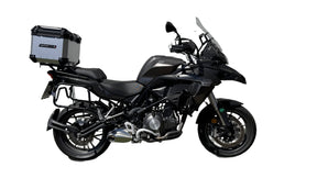 Benelli TRK 502 2017-2020 GPR Tech 55L Aluminum Top Case, Silver with Mounting Plate - photo 1
