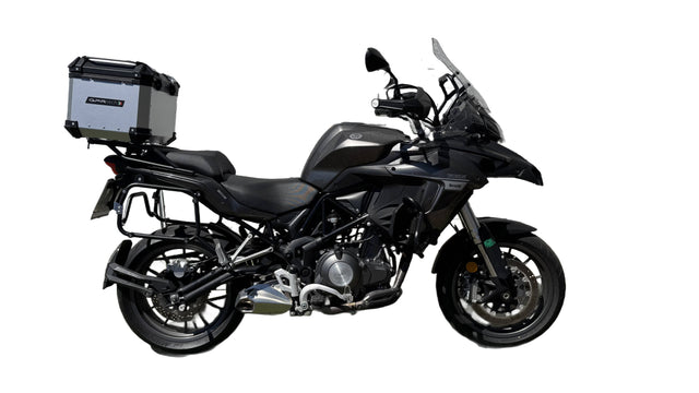Benelli TRK 502 2017-2020 GPR Tech 55L Aluminum Top Case, Silver with Mounting Plate - photo 1