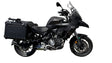 Benelli TRK 502 X 2021-2024 GPR Tech 38+38L Aluminum Side Cases, Black with Pannier Holders - photo 1