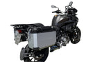 Benelli TRK 502 2021-2024 GPR Tech 38+38L Aluminum Side Cases, Silver with Pannier Holders - photo 2