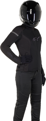 Chaqueta ALPINESTARS Stella T-Kira v2 Air para mujer - Negro/Gris - Talla pequeña 3312021-1169-S