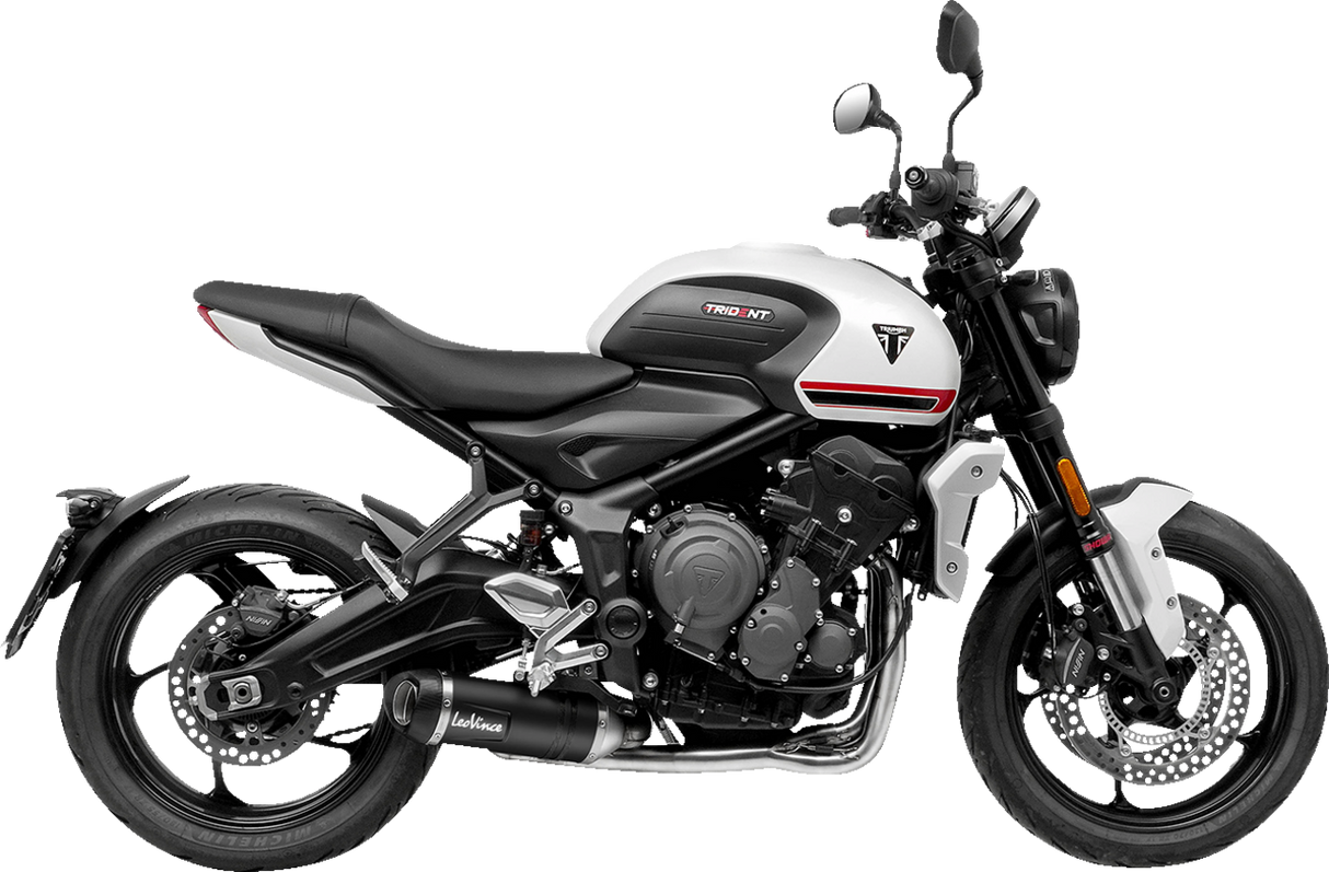 Silenciador deslizante LEOVINCE LV-10 - Negro Trident/Tiger Sport 660 14385EB 