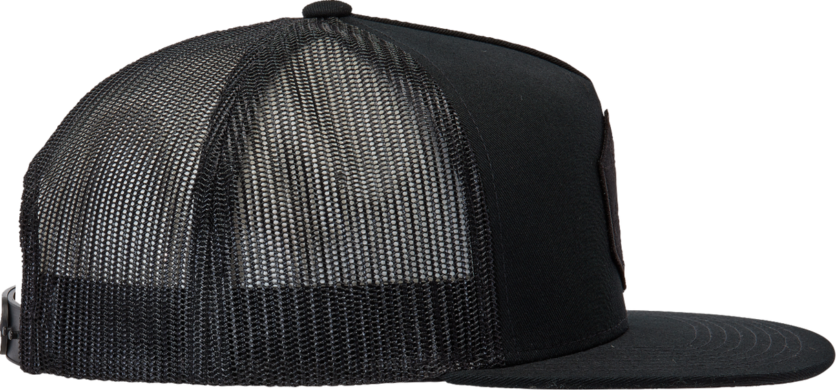 Gorra de camionero Bolt de ALPINESTARS - Negra/Negra - Talla única 1213810141010OS