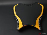 Funda de asiento delantero Luimoto, edición aniversario para Yamaha R1 2015-2024, Edge Yellow