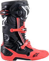 Botas ALPINESTARS Tech 10 Acumen - Negro/Rojo - Talla 11 de EE. UU. 2010020-312-11