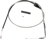 Cable de ralentí DRAG SPECIALTIES - Crucero - 48" - Trenzado 5343204B