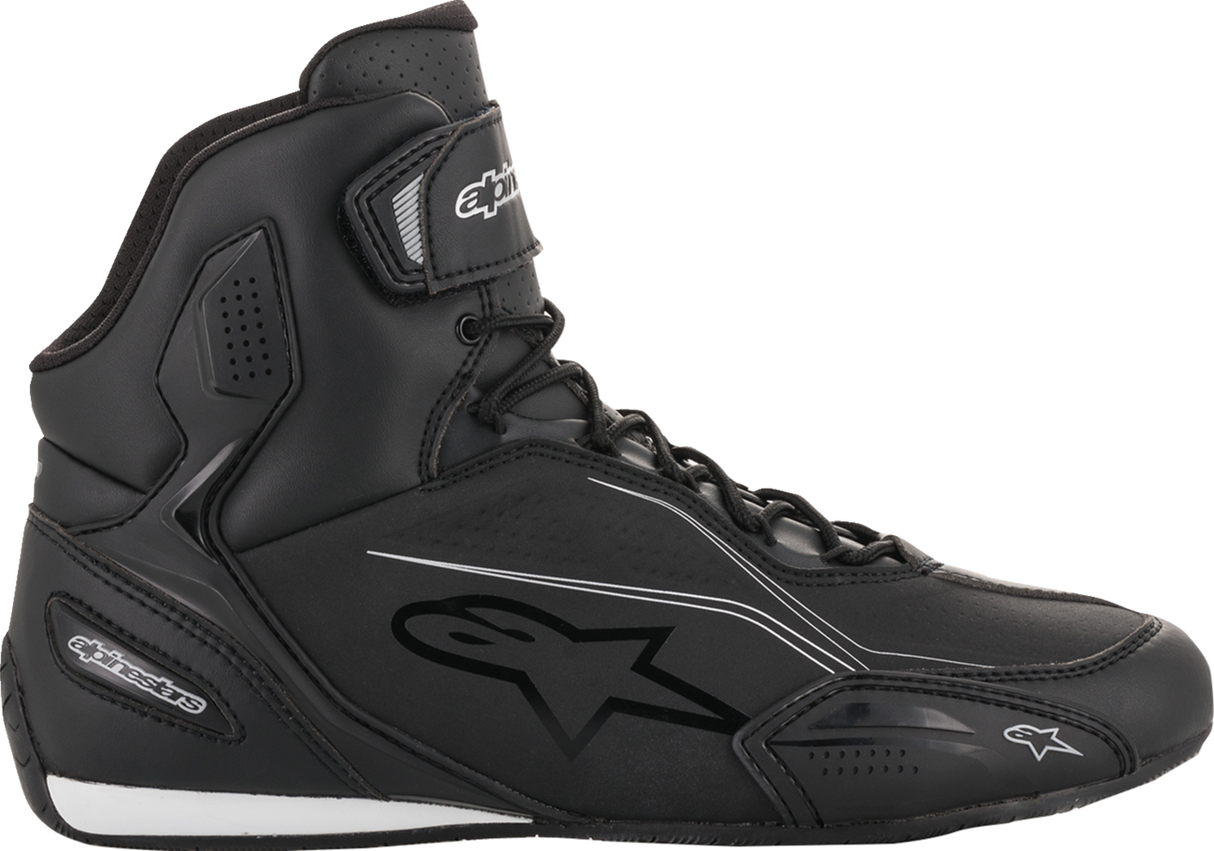 Zapatillas ALPINESTARS Stella Faster-3 para mujer - Negro/Plateado - Talla 8 de EE. UU. 2510419119-8