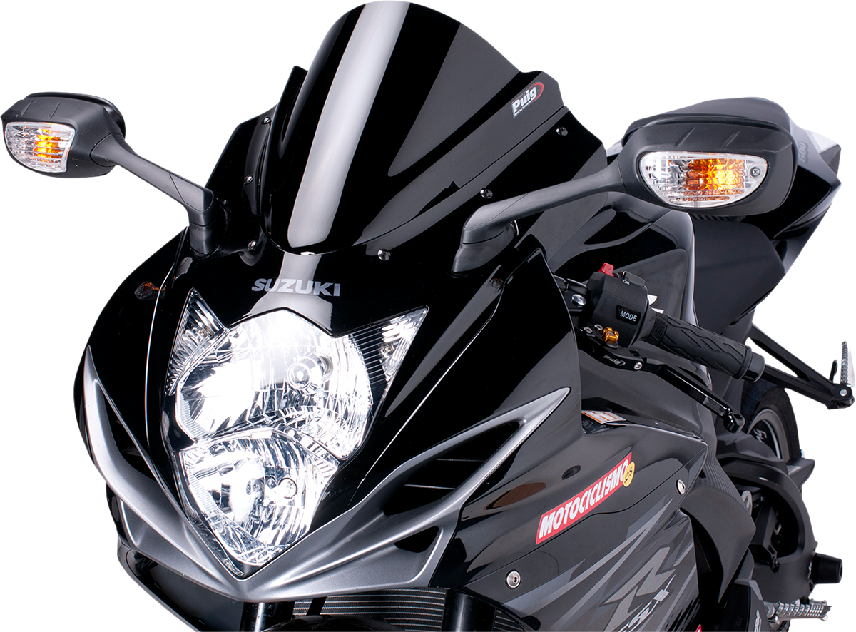Cúpula Race PUIG HI-TECH PARTS - Negra - Suzuki 5605N 