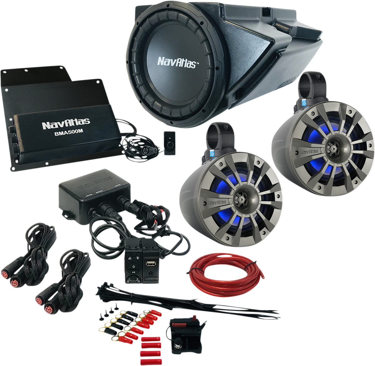 Kit de audio NAVATLAS - Zona 3 - Turbo RZR2ZONE3 