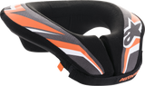 Protector de cuello ALPINESTARS Youth Sequence - Negro/Antracita/Naranja - S/M 6741018-148-SM