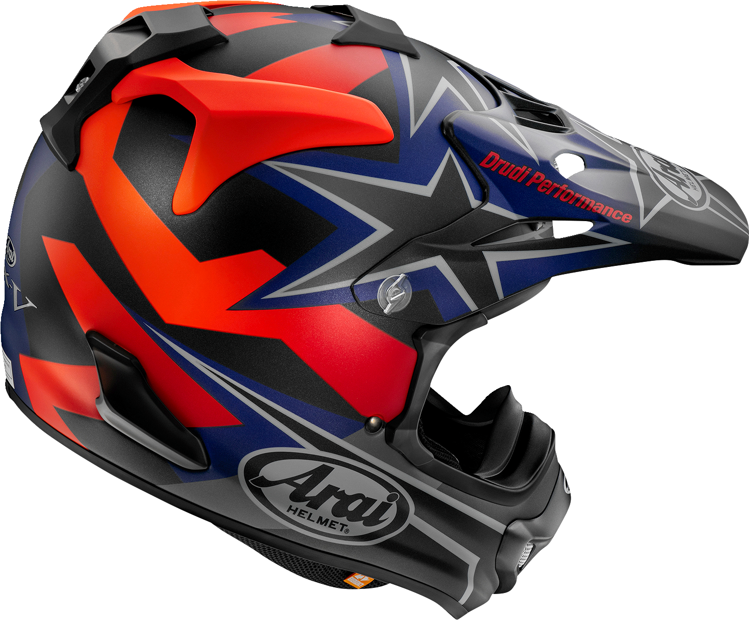 ARAI VX-Pro4 Motorcycle Helmet - Stars & Stripes - Black Frost