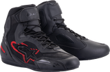 Zapatillas ALPINESTARS Faster-3 Rideknit® - Negro/Gris/Rojo - Talla 12 de EE. UU. 2510319-1993-12
