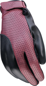Guantes Combiner Z1R para mujer - Negro/Rojo - Talla mediana 3302-0893 