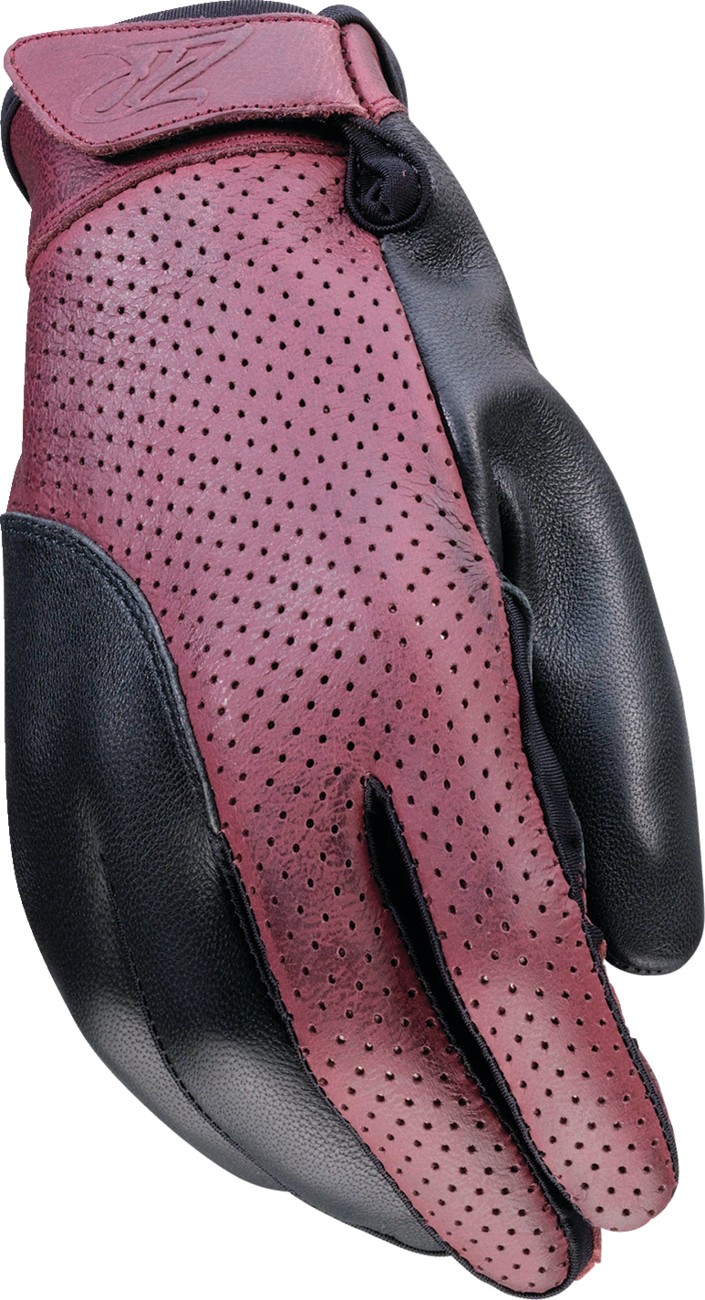 Guantes Combiner Z1R para mujer - Negro/Rojo - XS 3302-0891 