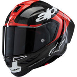 Casco de moto ALPINESTARS Supertech R10 - Element - Carbono/Rojo/Blanco - Pequeño 8200324-1363-S