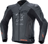Chaqueta de cuero ALPINESTARS GP Plus R v4 Rideknit® - Negro/Negro - 60 3100324-1100-60