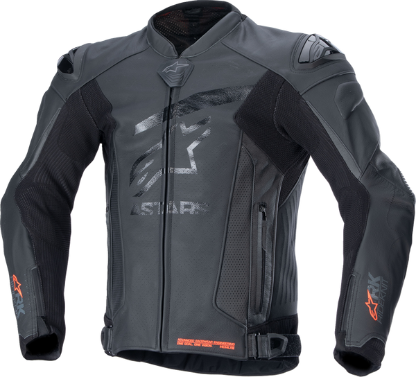ALPINESTARS GP Plus R v4 Rideknit® Leather Jacket - Black/Black