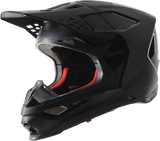 Casco de motocicleta ALPINESTARS Supertech M8 - Echo - MIPS® - Negro/Gris - Grande 8302621-1146-LG