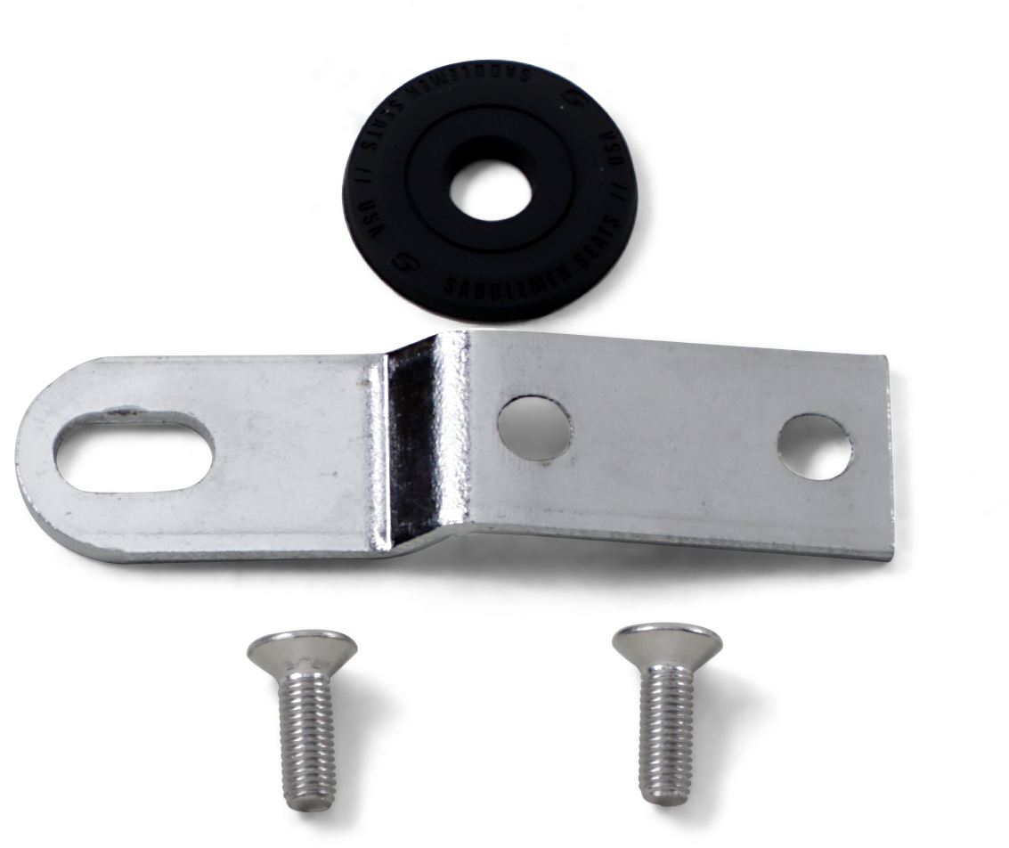 Soporte de asiento SADDLEMEN - Cromado - 1/4"-28 10545CB 