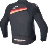 Chaqueta ALPINESTARS T-GP Plus R v4 Airflow - Negro/Rojo Fluo - 2XL 3300624-1030-2X