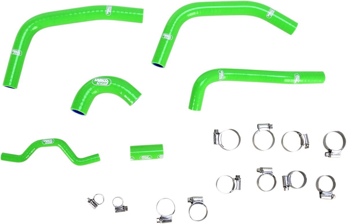 Kit de mangueras de radiador MOOSE RACING - Verde - Kawasaki TCSKAW-58-GR