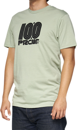 Camiseta 100% Pecten - Verde pizarra - Talla grande 32144-486-12