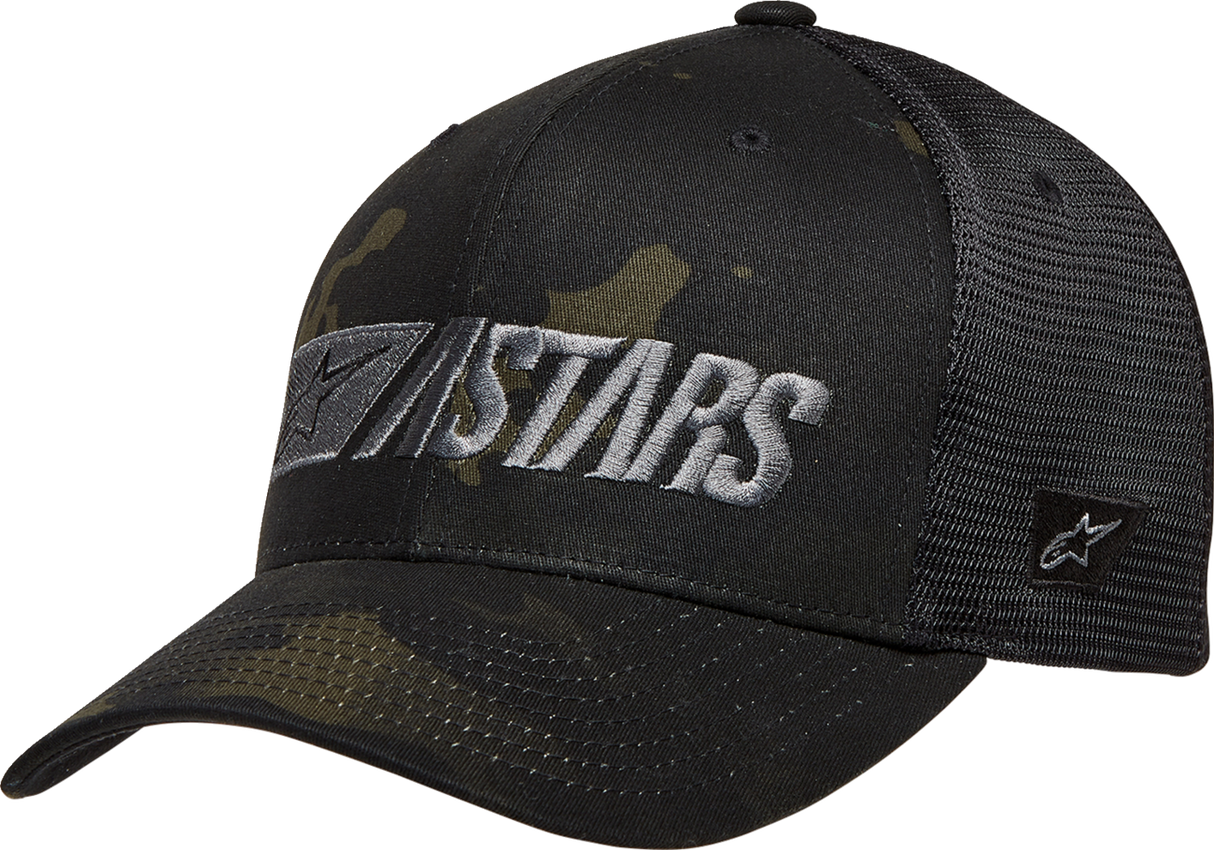 Gorra ALPINESTARS Reblaze Multicamo - Negro militar - Talla única 1232-81020-10