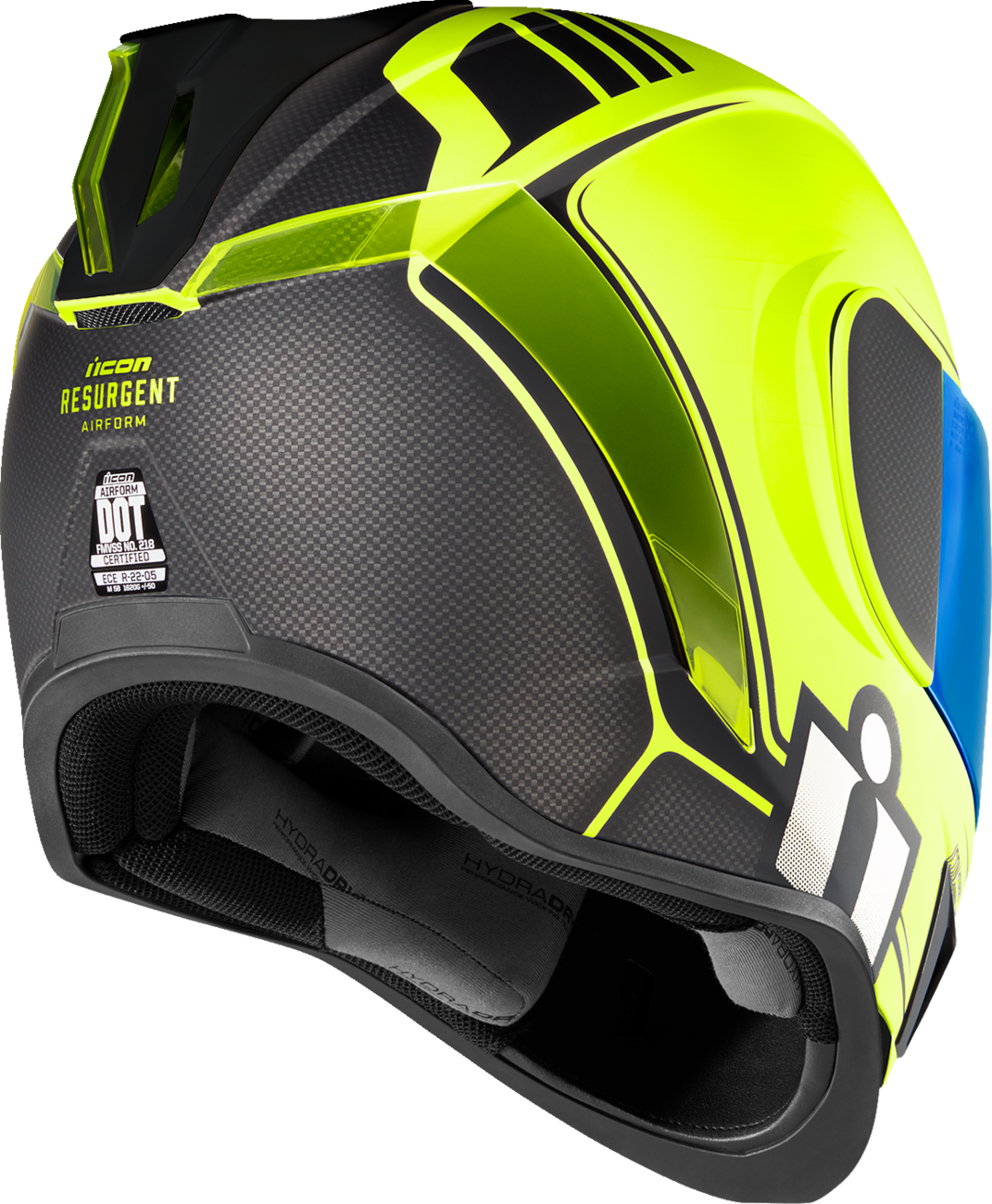 Casco ICON Airform™ - Resurgent - Alta visibilidad - XS 0101-14755