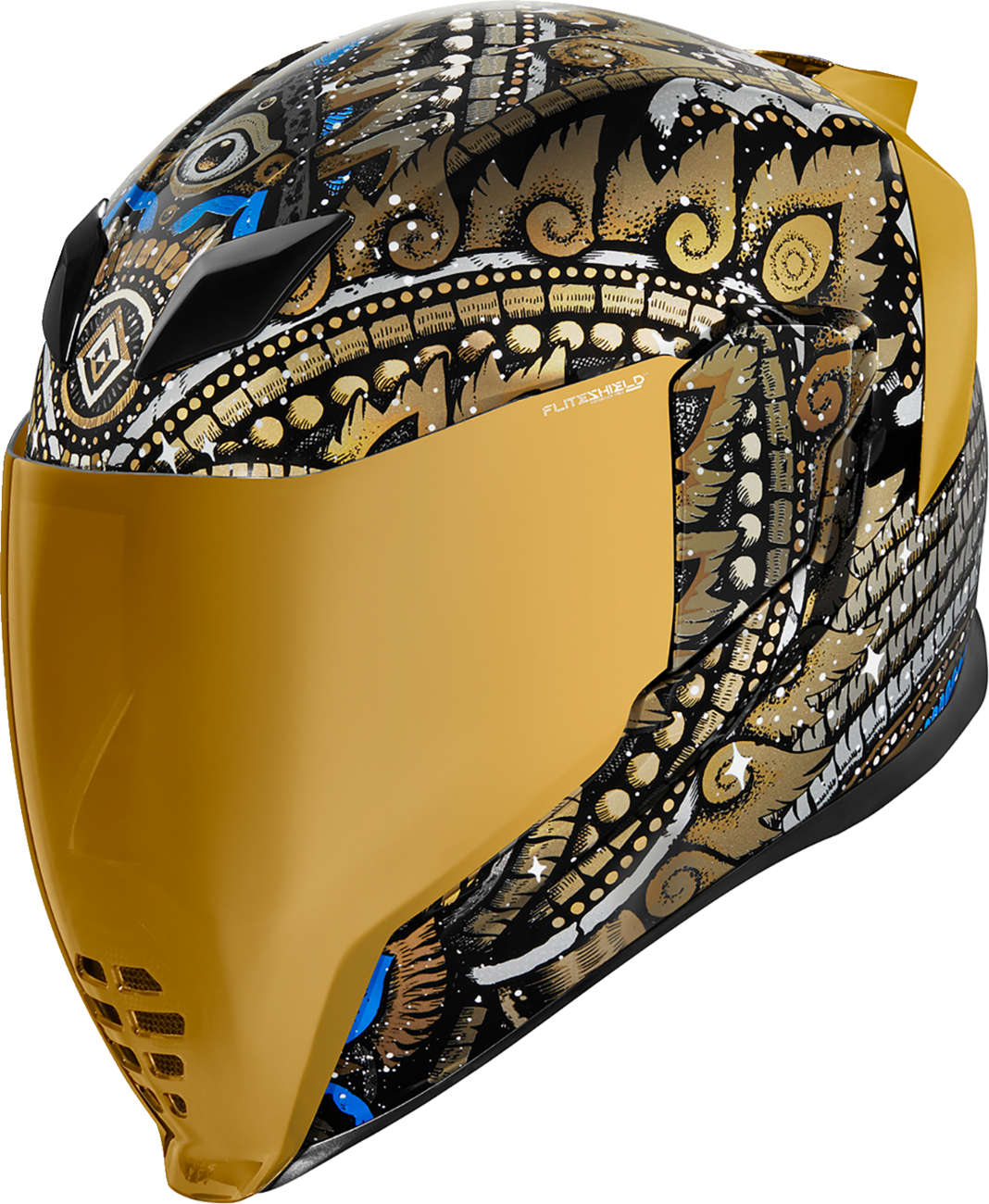 Casco ICON Airflite™ - DayTripper - Dorado - Mediano 0101-14701