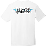Camiseta ajustada Drag Specialties - Blanca - Talla mediana 3030-23618 
