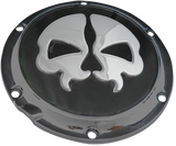 Funda Derby con calavera dividida de DRAG SPECIALTIES - Negra 78044B 