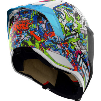 Casco ICON Ultraflite - Doodle 3 - MIPS® - Azul - XS 0101-17972